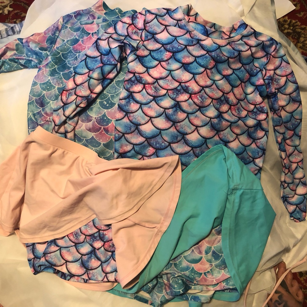 Girl bathing suits